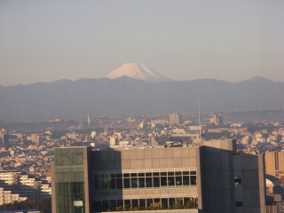 渋谷からの富士山